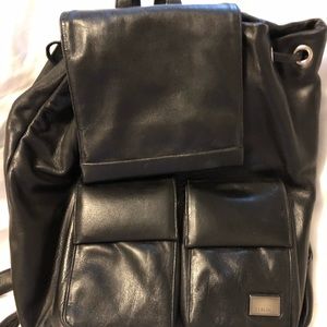 Perlina genuine leather daypack.